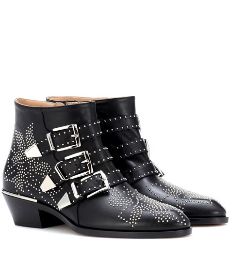 chloe ankle boots.